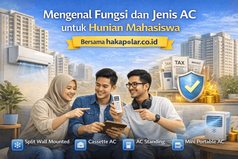 Mengenal Fungsi dan Jenis AC untuk Hunian Mahasiswa Bersama hakapolar.co.id