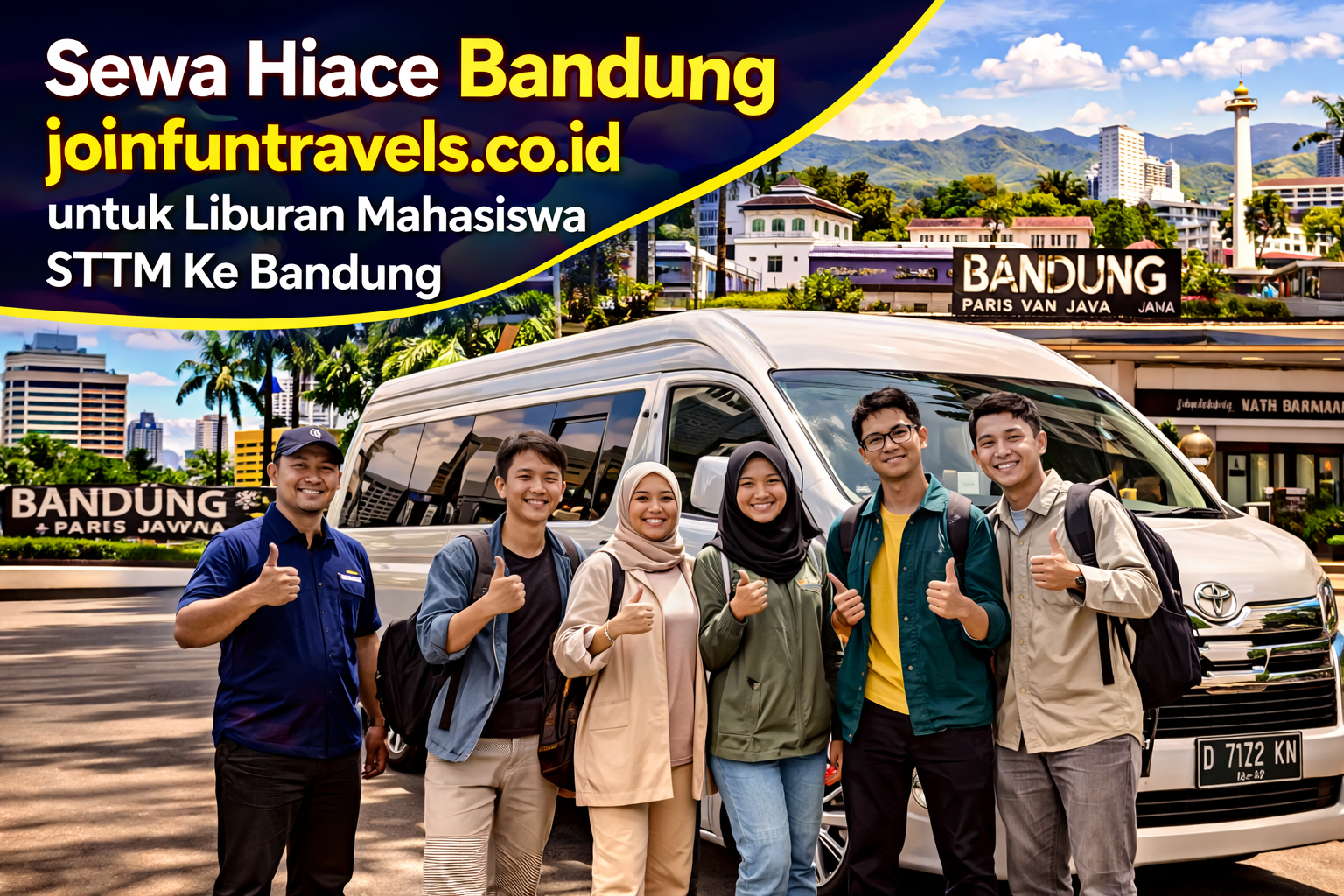 sewa Hiace Bandung joinfuntravels.co.id